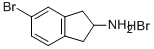 5-BROMO-2,3-DIHYDRO-1H-INDEN-2-AMINE HYDROBROMIDE Struktur