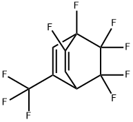 1,2,7,7,8,8-Hexafluoro-5-(trifluoromethyl)bicyclo[2.2.2]octa-2,5-diene,32137-18-1,结构式