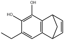 1,4-Methanonaphthalene-5,6-diol, 7-ethyl-1,4-dihydro- (8CI) Structure