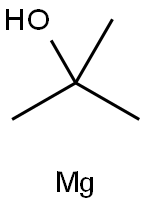 Magnesium tert-butoxide Struktur
