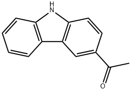 3-Acetylcarbazole Structure