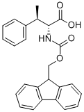 (2R,3R)/(2S,3S)-RACEMIC FMOC-BETA-METHYL-PHENYLALANINE Structure