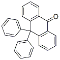 10,10-Diphenylanthrone Struktur