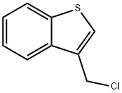 3-クロロメチルベンゾ[b]チオフェン 化学構造式