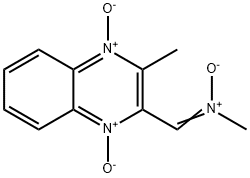 alpha-(1,4-dioxido-3-methylquinoxalin-2-yl)-N-methylnitrone|