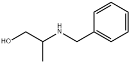 2-ベンジルアミノ-1-プロパノール 化学構造式