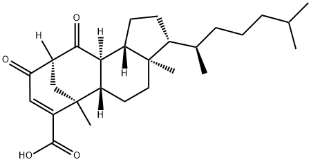 3,7-Dioxo-2,7-cyclo-6,7-secocholest-4-en-6-oic acid Structure