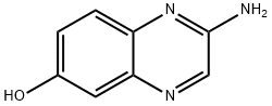 6-Quinoxalinol,  2-amino- Structure