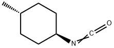 トランス-4-メチルシクロヘキシルイソシアネート 化学構造式