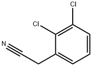 2,3-Dichlorophenylacetonitrile Struktur