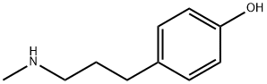 p-[3-(Methylamino)propyl]phenol Structure