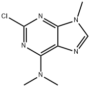 2-Chloro-N,N,9-trimethyl-9H-purin-6-amine Structure