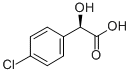 (R)-2-(4-Chlorophenyl)-2-hydroxyethanoic acid Struktur