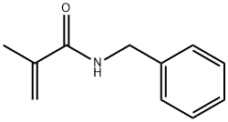 N-ベンジルメタクリルアミド 化学構造式