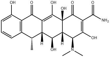 6-差向多西环素,3219-99-6,结构式