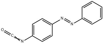(E)-1-(4-isocyanatophenyl)-2-phenyldiazene(SALTDATA: FREE) Struktur
