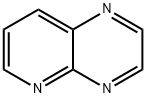 ピリド〔2,3-B〕ピラジン 化学構造式