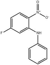 5-Fluoro-2-nitro-N-phenylaniline Struktur
