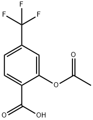 2-Acetoxy-4-trifluoromethylbenzoic acid