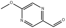 2-甲氧基-5-甲酰基吡嗪, 32205-72-4, 结构式