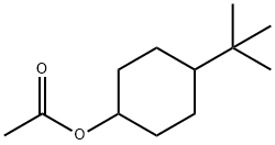 4-tert-Butylcyclohexyl acetate Struktur