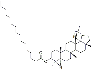 ルペオールパルミタート 化学構造式