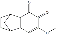 1,4-Methanonaphthalene-5,6-dione, 1,4,4a,8a-tetrahydro-7-methoxy-, endo- (8CI) Structure