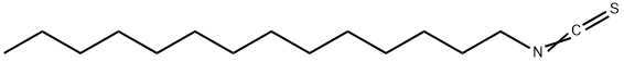 TETRADECYL ISOTHIOCYANATE Structure