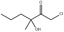 2-Hexanone,  1-chloro-3-hydroxy-3-methyl- Structure