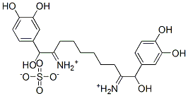 4,4'-[Hexan-1,6-diylbis[iminio(1-hydroxyethylen)]]dibrenzcatechinsulfat