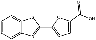 5-(Benzothiazol-2-yl)-furan-2-carboxylic acid Structure