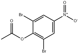2-Acetoxy-1,3-dibromo-5-nitrobenzene 结构式