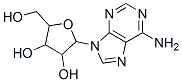 2-(6-aminopurin-9-yl)-5-(hydroxymethyl)oxolane-3,4-diol Struktur