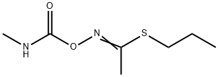 (1-propylsulfanylethylideneamino) N-methylcarbamate Structure