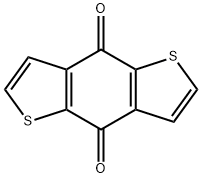 ベンゾ[1,2-b:4,5-b']ジチオフェン-4,8-ジオン 化学構造式