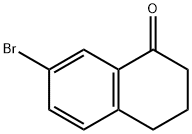 7-Bromo-1-tetralone Structure
