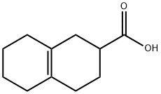 1,2,3,4,5,6,7,8-OCTAHYDRO-NAPHTHALENE-2-CARBOXYLIC ACID 化学構造式