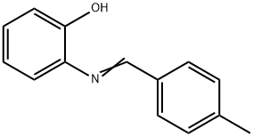 2-(4-METHYLBENZYLIDENEAMINO)PHENOL Struktur