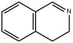 3,4-ジヒドロイソキノリン 化学構造式
