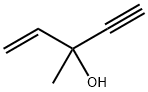 3-メチル-1-ペンテン-4-イン-3-オール 化学構造式