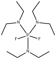 TRIS(DIETHYLAMINO)DIFLUOROPHOSPHORANE 化学構造式