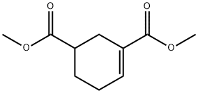 3-Cyclohexene-1,3-dicarboxylic acid dimethyl ester Structure