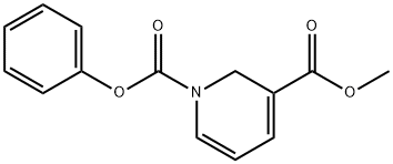 1,3(2H)-PYRIDINEDICARBOXYLIC ACID, 3-METHYL 1-PHENYL ESTER Struktur