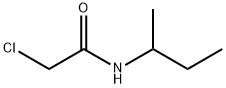 N-(SEC-ブチル)-2-クロロアセトアミド 化学構造式