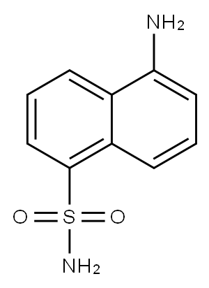 5-氨基-1-萘磺酰胺盐酸盐, 32327-47-2, 结构式