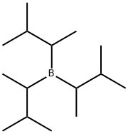 tris(1,2-dimethylpropyl)borane Structure