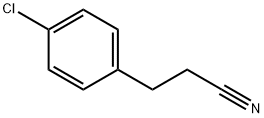 3-(4-クロロフェニル)プロピオニトリル 化学構造式