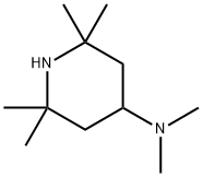 4-DIMETHYLAMINO-2,2,6,6-TETRAMETHYLPIPERIDINE Struktur