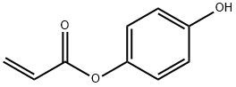 p-hydroxyphenyl acrylate Struktur