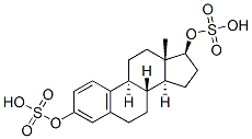 estradiol 3,17-disulfate Struktur